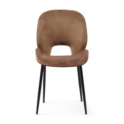 Rivièra Maison Eetkamerstoel 'Mr. Beekman' Velvet III, kleur Golden Mink Rivièra Maison Eetkamerstoel 'Mr. Beekman' Velvet III, kleur Golden Mink