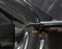 Foliatec 'Chrome Out' Set Matzwart - Folie strip 5cm x 15m FT34141 - thumbnail