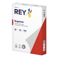 Kopieerpapier Rey Superior A4 80gr wit 500 vel | 5 stuks - thumbnail