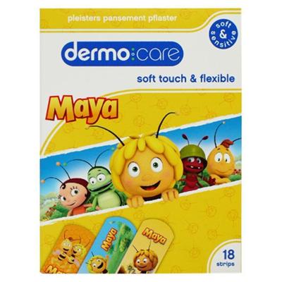 Dermo Care Soft&Sensitive Maya De Bij Pleisters 18 Strips