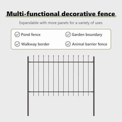 VidaXL Tuinhek grijs 1,7 x 1 m poedercoating staal