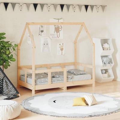 Kinderbedframe 70x140 cm massief grenenhout Kinderbedframe 70x140 cm massief grenenhout