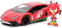 Sonic the Hedgehog DieCast Model Car - Lamborghini Veneno (Knuckles) - thumbnail