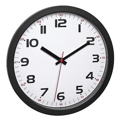 TFA Dostmann 60.3050.01 Wandklok Kwarts 305 mm x 305 mm x 38 mm Zwart TFA Dostmann 60.3050.01 Wandklok Kwarts 305 mm x 305 mm x 38 mm Zwart