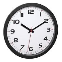 TFA Dostmann 60.3050.01 Wandklok Kwarts 305 mm x 305 mm x 38 mm Zwart - thumbnail