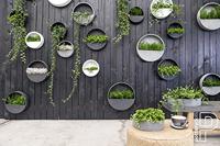 Hangpot Wally S 40x 9 cm - zwart - thumbnail