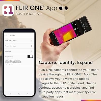 FLIR One Gen 3 - USB-C Warmtebeeldcamera voor smartphone -20 tot +120 °C 80 x 60 Pixel 8.7 Hz
