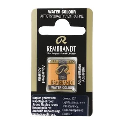 Rembrandt Aquarelverf Napje - Napelsgeel Rood #224