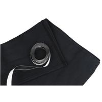 Showtec Skirt for Stage Elements podiumrok zwart niet geplooid 6m x 40cm - thumbnail