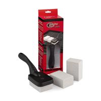 Barbecue Reinigingsborstel Cleaning Block Grijs 27 cm - thumbnail