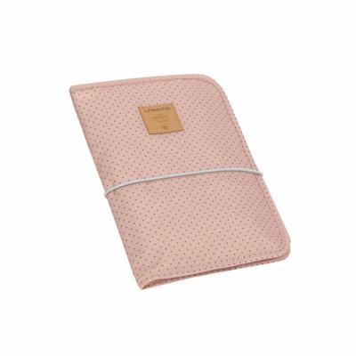 Lässig 1106008750 verschoonkussen Polyester Zwart, Roze Plat