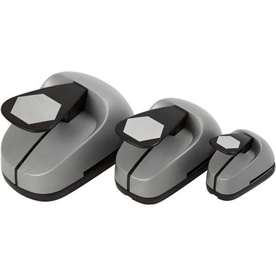 Creativ Company Ponsen set, zeskant, afm 25+49+75 mm, 3 stuk/ 1 doos
