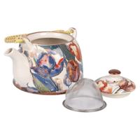 Clayre & Eef Theepot met tulpen 800ml - thumbnail