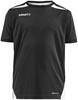 Craft 1908230 Pro Control Impact SS Tee Jr - Black/White - 122/128