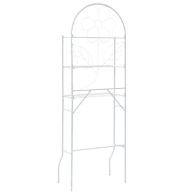 VidaXL Badkamerrek 60x33x174 cm wit VidaXL Badkamerrek 60x33x174 cm wit