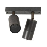 Focus Double Plafondlamp Brons - thumbnail