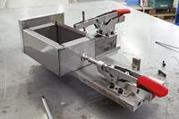 Bessey horizontale spanner met open arm en horizontale basisplaat stc-hh /60 - stchh70 - thumbnail