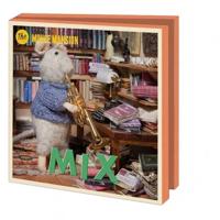 Kaartenmapje Het Muizenhuis, Mix 10 Stuks met Enveloppen - thumbnail