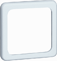 Peha Standard afdekraam 1-voudig crèmewit D 80.671 W - thumbnail