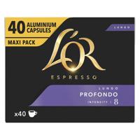 L'OR Espresso Lungo Profondo - 40 koffiecups - thumbnail