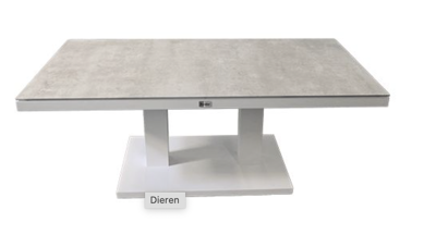 Malton Tuintafel Wit tuinmeubel OWN - Own