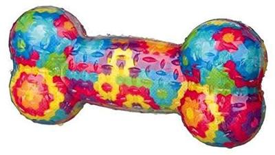 TRIXIE BOT TPR BLOEMMOTIEF ASSORTI 17 CM 3 ST