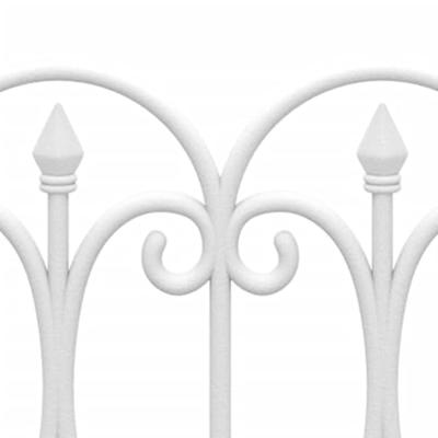 VidaXL Gazonranden 17 st 10 m polypropeen wit VidaXL Gazonranden 17 st 10 m polypropeen wit
