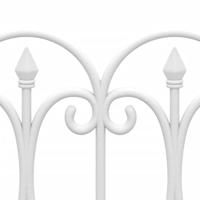 VidaXL Gazonranden 17 st 10 m polypropeen wit - thumbnail