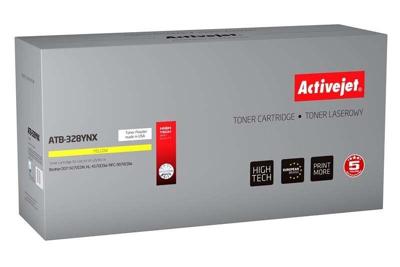 Activejet ATB-328YNX (vervanging Brother TN-328Y; Supreme; 6000 pagina's; geel)
