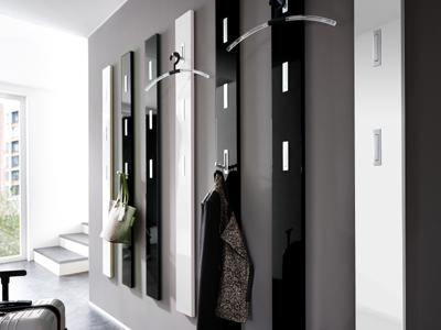 Kapstok WEST-COAT hoogglans zwart