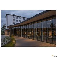 SLV Ronde inbouwspotPatta 8cm - 7,3w - 1800-3000K metaalgrijs - 1002100 - thumbnail