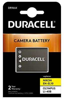 Camera-accu EN-EL10 voor Nikon - Origineel Duracell - thumbnail
