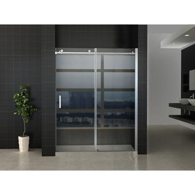 Wiesbaden schuifbare nisdeur 2-d. 1100x2000 chr.8 mm NANO Wiesbaden schuifbare nisdeur 2-d. 1100x2000 chr.8 mm NANO