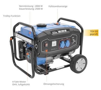 Güde Aggregaat GSE 3701 RS