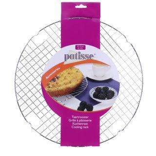 Patisse Taartrooster Ruit 32 cm RVS