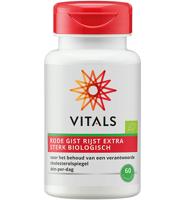 Vitals Rode Gist Rijst Extra Sterk Bio (60ca) - thumbnail