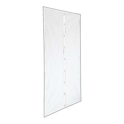 Muskietennet IRS Wit 120 x 160 cm Magneet Deuren Magnetisch (2 Stuks)