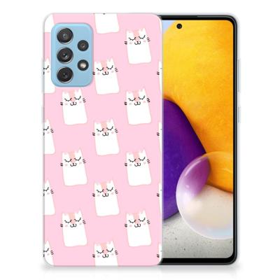 Samsung Galaxy A72 | TPU Hoesje | Sleeping Cats