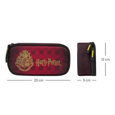Baagl School etui Harry Potter Hogwarts 1-rits Rood Baagl School etui Harry Potter Hogwarts 1-rits Rood