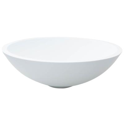 Opzetfontein Wiesbaden Solid Surface Rond 43x43x13 cm Opzetfontein Wiesbaden Solid Surface Rond 43x43x13 cm