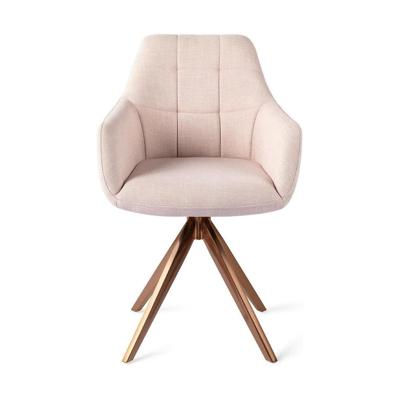 Jesper Home Noto eetkamerstoel Petal Pink turn rose