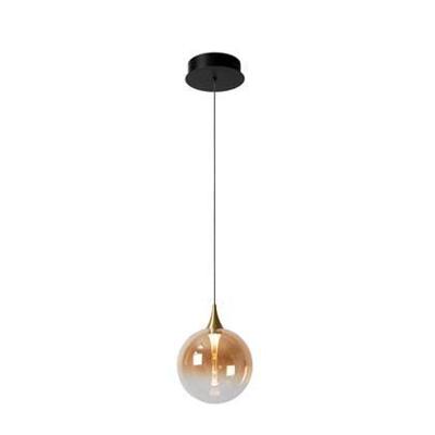 Lucide GISELA - Hanglamp - Ø 16 cm - LED Dimb. - 1x5W 2700K - Amber | Premium Lucide GISELA - Hanglamp - Ø 16 cm - LED Dimb. - 1x5W 2700K - Amber | Premium