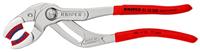 Knipex Sifon- en Connectorentang | 250 mm Lengte | Anti-Slip | Kunststof Bekleed | Verchroomd - 81 13 250 SB - thumbnail
