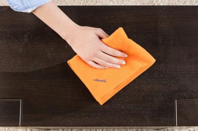 Vileda 4023103124967 schoonmaakdoek Microvezel, Polyester Oranje 1 stuk(s)