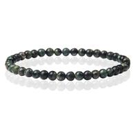 Memphis Natuursteen Armband - 4mm New Polar Quartz - thumbnail