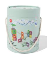 HEMA Magnetische bouwtegels met knikkerbaan 52-delig - thumbnail