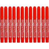 Creativ Company Donkeroranje jumbo stiften, 12st. - thumbnail