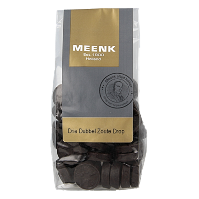 3 Dubbel zoute drop 180 Gram 3 Dubbel zoute drop 180 Gram