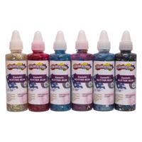 Colorations - confetti glitterlijm 118 ml, 6st. - thumbnail