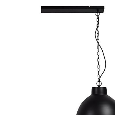 Urban Interiors hanglamp 'Rocky Double' Ø40cm, kleur Mat black Urban Interiors hanglamp 'Rocky Double' Ø40cm, kleur Mat black